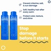 image:imageAQUA GUARD PreSwim Hair Defense  Family Size for More Swims Per Bottle  Prevents Chlorine Damage  Softens Hair While Swimming  Made in California  169 oz169 Fl Oz Pack of 2