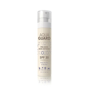 image:imageAQUA GUARD Beauty PreSwim Skin Defense  Prevents Dry Itchy Skin  Protects from Pool Chemicals  Hydrating Formula  Made in California  Paraben Phthalate amp GlutenFree3 Fl Oz Pack of 1