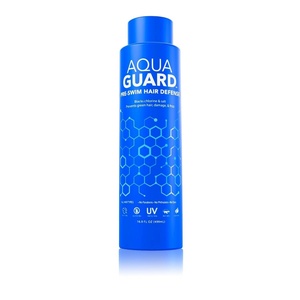 image:imageAQUA GUARD PreSwim Hair Defense  Family Size for More Swims Per Bottle  Prevents Chlorine Damage  Softens Hair While Swimming  Made in California  169 oz169 Fl Oz Pack of 1