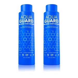 image:imageAQUA GUARD PreSwim Hair Defense  Family Size for More Swims Per Bottle  Prevents Chlorine Damage  Softens Hair While Swimming  Made in California  169 oz169 Fl Oz Pack of 2