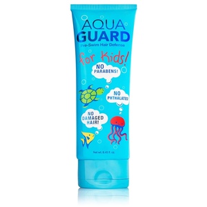 image:imageAQUA GUARD PreSwim Hair Defense For Kids  Chlorine Hair Shield  Easy CombThrough  Made in California  Color Safe Leaves Hair Smelling Great  845 oz845 Ounce Pack of 1