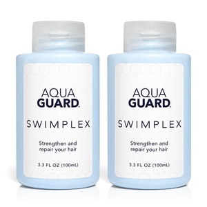 image:imageAQUA GUARD SwimPlex Hair Mask  Reverses Damage Caused by Chemicals and Minerals in Water  Made in California  Paraben Phthalate and GlutenFree  33 oz 1 Pack33 Fl Oz Pack of 2