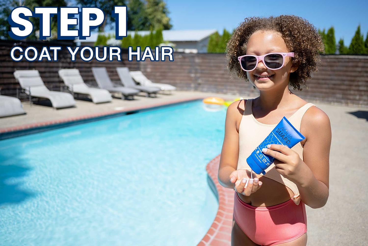 AQUA GUARD :  Anti-Chlorine Hair & Skin Personal Care,Enjoy Every Swim with AQUA GUARD Protection