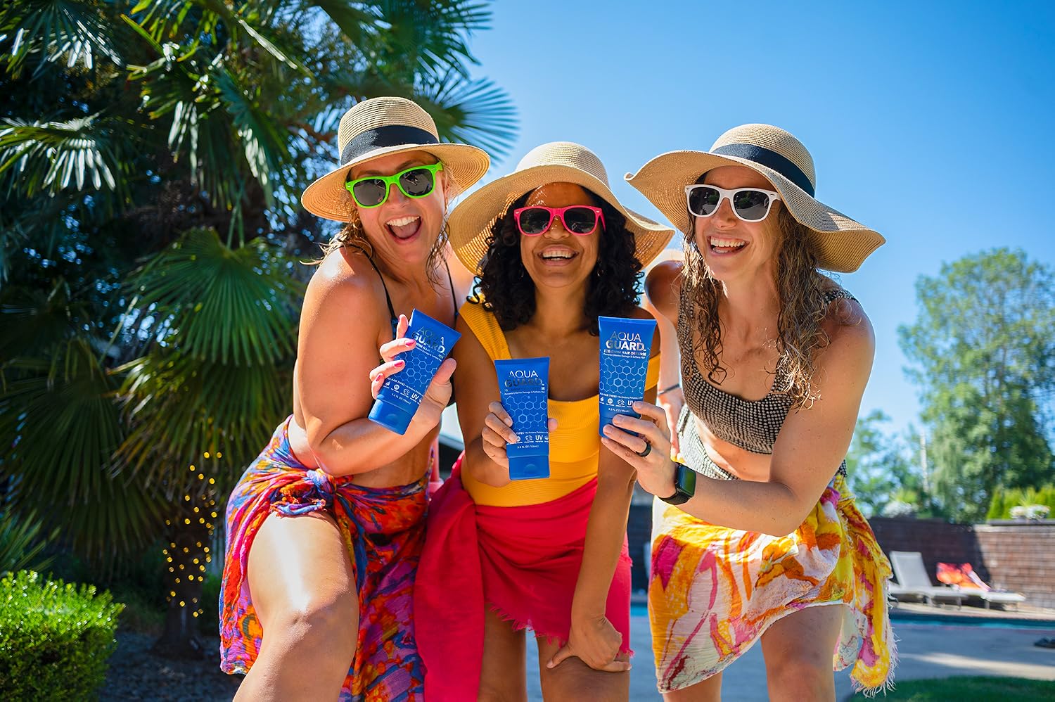 AQUA GUARD :  Anti-Chlorine Hair & Skin Personal Care,Enjoy Every Swim with AQUA GUARD Protection